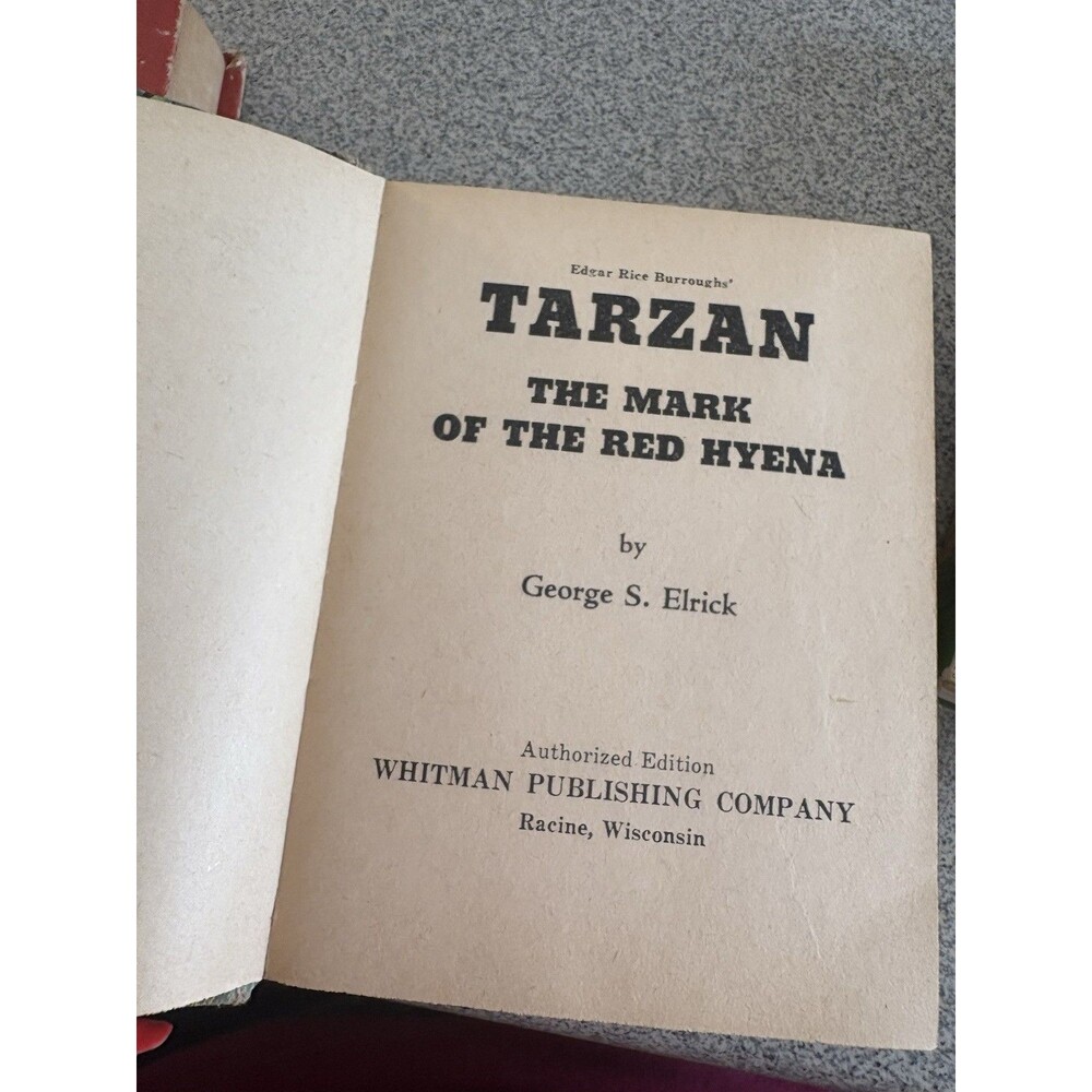 Little Big Books Vintage 1967 Set Of 3 Tarzan , The Invaders, Calcutta Affair - Picture 8 of 10